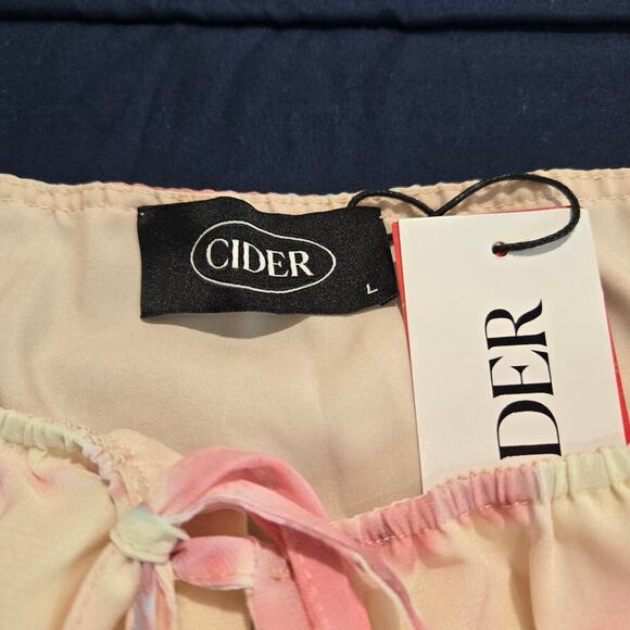 NWT Cider Enchanted Moments Corset Minidress Size L Milkmaid Ren Fair - Picture 3 of 11
